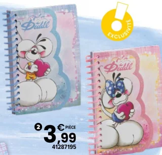 Carnet forme A6 Diddl