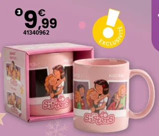 Mug thermoréactif Les Sisters
