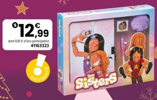 Set de papeterie Les Sisters