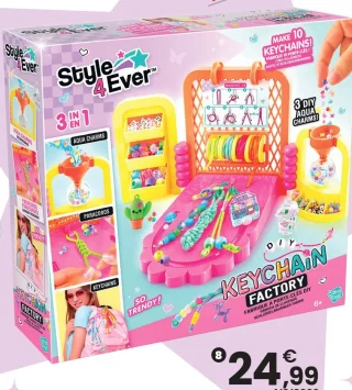 Style 4 Ever Keychain Factory 6 ans