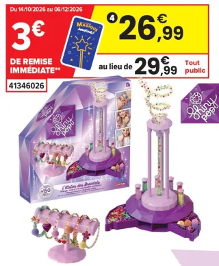Shiny Pop L'Atelier des bracelets 6 ans