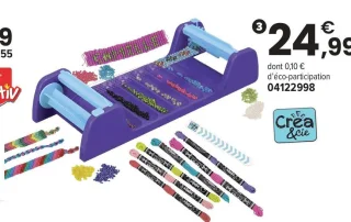 Crea & Cie Mon métier à tisser 8 ans