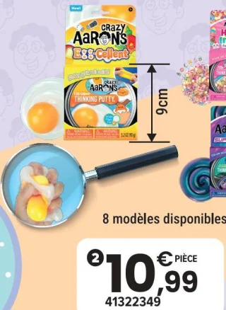 Pâte à modeler Crazy Aaron's Thinking Putty