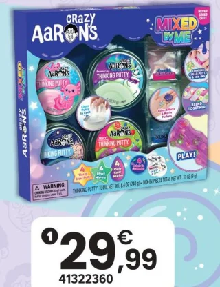 Coffret créatif Crazy Aaron's Thinking Putty Gift Set