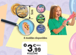 Mini pâte à modeler Crazy Aaron's Mini Thinking Putty