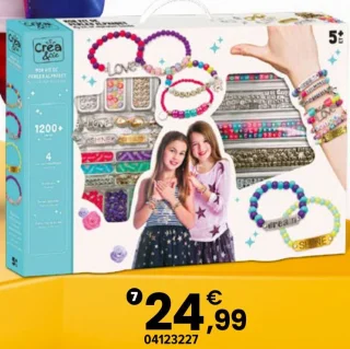 Mon kit de perles alphabet Créa & Cie