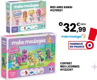 Moulages Mako Moulages Mes Amis Kawai / Coffret Mes Licornes