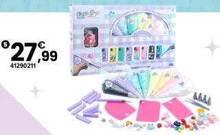 Coffret crème arc-en-ciel Decoden 8 ans