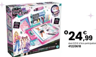 Fashion Designer - Studio de mode lumineux Style 4 Ever 6 ans