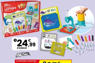 Lansay My First Blopens Set Multi-Activités J'apprends les lettres