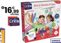 Atelier de fabrication de crayons Créa & Cie