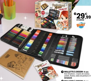 Professional Studio Trousse à dessin Buki