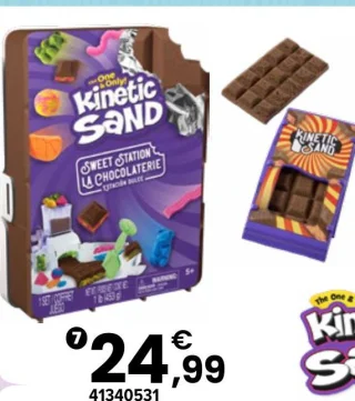 La chocolaterie Kinetic Sand