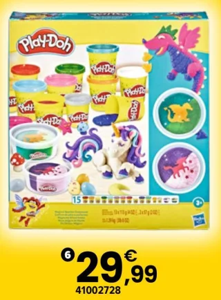 Coffret pâtes pailletées Play-Doh