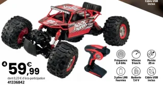 VÉHICULE ROCK ROVER RC