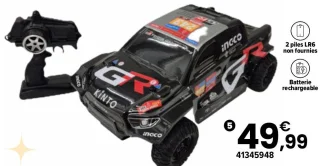 VOITURE RADIOCOMMANDÉE TOYOTA HILUX DAKAR