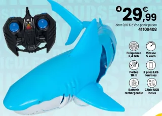 Mon requin blanc RC Team City