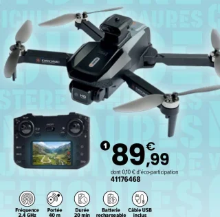 Drone avec caméra