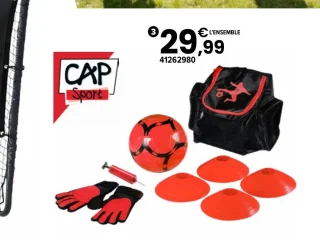 Sac d'entraînement de football CAP Sport