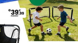 Double cage de foot