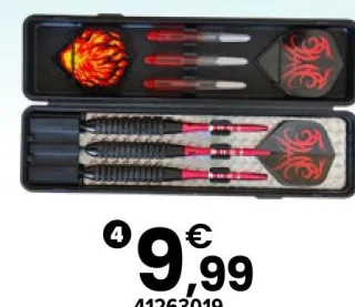 Coffret 3 fléchettes pointe acier CAP Loisirs
