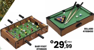 Jeu de table en bois CAP Sport