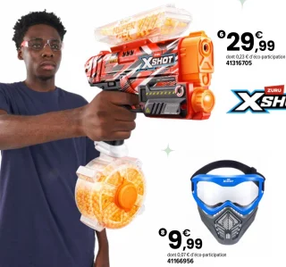 Blaster motorisé XShot Hyper Gel Havoc