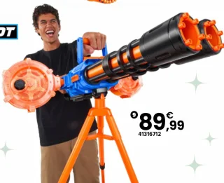 Blaster motorisé XShot Insanity Dartstorm