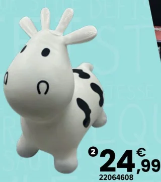 Vache sauteuse