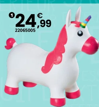 Ma licorne sauteuse