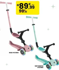 Trottinette 3 roues évolutive Go Up Active Light Globber