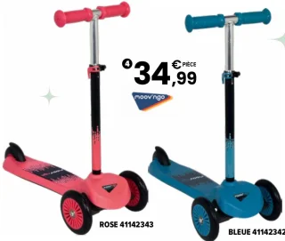 Trottinette 3 roues Moov'ngo