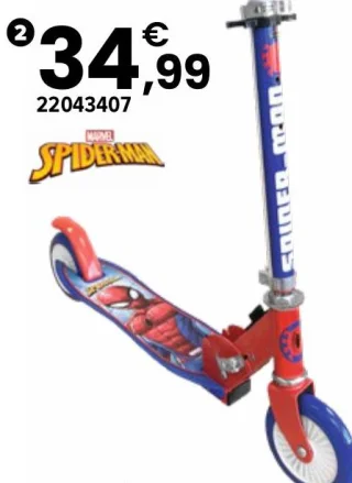 Trottinette pliable Spider-Man Marvel
