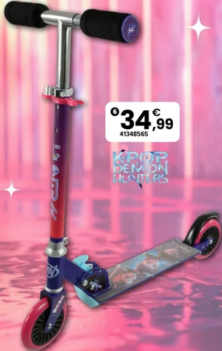 Trottinette pliable K-Pop Demon Hunters