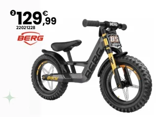 Draisienne Biky Cross Gris Berg 3 ans
