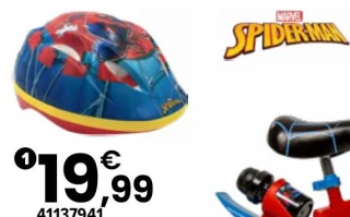 Casque enfant Spider-Man 51-55 cm