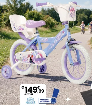 La Reine des Neiges - Vélo 14 pouces