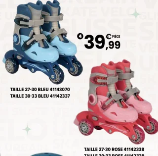 Rollers évolutifs 3 roues Moov'ngo