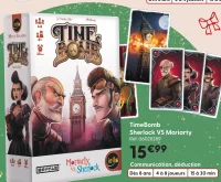 Jeu de société TimeBomb Sherlock VS Moriarty