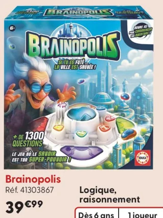 Jeu de société Brainopolis Educa