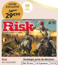 Risk Jeu de société de conquête stratégique