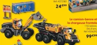 Le camion-benne et la chargeuse frontale LEGO City