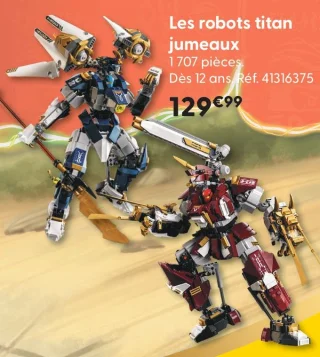LEGO Ninjago - Les robots titan jumeaux