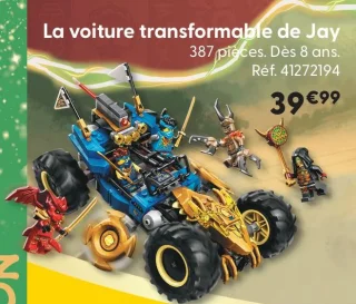 LEGO Ninjago - La voiture transformable de Jay