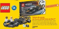 LEGO Speed Champions - Voiture de course de l'écurie APXGP tirée du film F1®