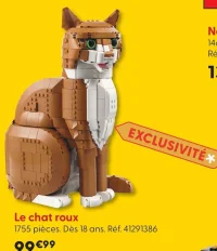 LEGO Le chat roux