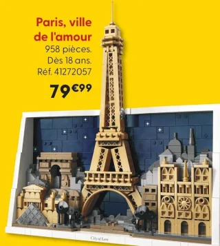 LEGO Paris, ville de l'amour