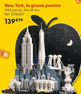LEGO New York, la grosse pomme