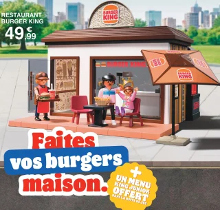 Restaurant Burger King Playmobil