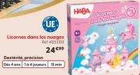 Jeu de société Licornes dans les nuages HABA